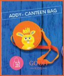 Round Canteen Bag- Orange