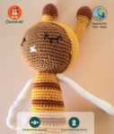 Goofi Crochet Rattle- Honeybee