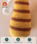 Goofi Crochet Rattle- Honeybee